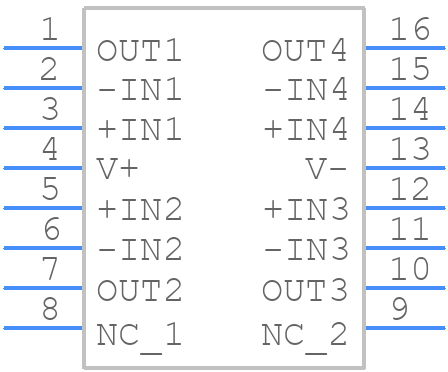 HA9P5104-9 - Renesas Electronics - PCB symbol
