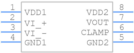 ADUM4121BRIZ - Analog Devices - PCB symbol