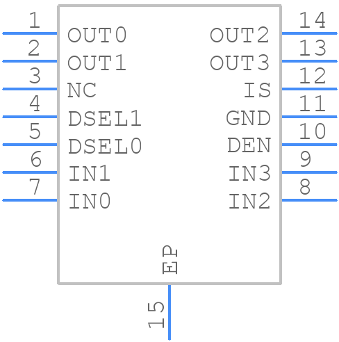 BTS52004EKAXUMA1 - Infineon - PCB symbol