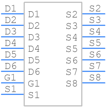 IRF7769L1TRPBF - Infineon - PCB symbol