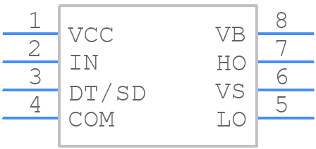 IRS21091PBF - Infineon - PCB symbol