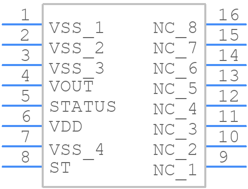 MMA1270KEG - NXP - PCB symbol