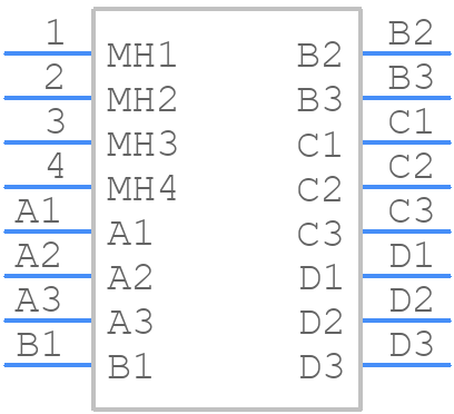 1473567-3 - TE Connectivity - PCB symbol