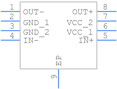 MAX40026ATA/VY+T - Analog Devices - PCB symbol