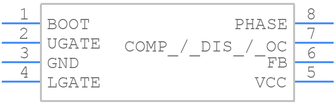 L6727 - STMicroelectronics - PCB symbol