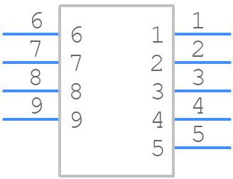 SDB-09PMMP-SL8001 - Amphenol - PCB symbol