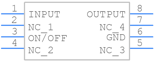 UPC29S10GR-A - Renesas Electronics - PCB symbol