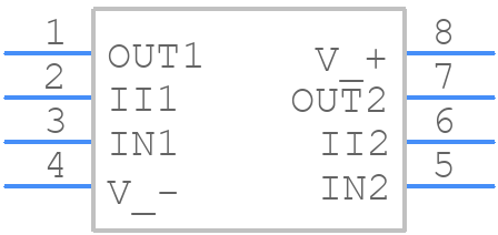 UPC4742G2-A - Renesas Electronics - PCB symbol