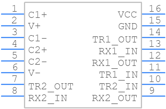 LTC1383IS#TRPBF - Analog Devices - PCB symbol