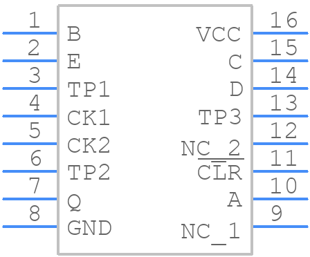 TC74HC7292AP(F) - Toshiba - PCB symbol