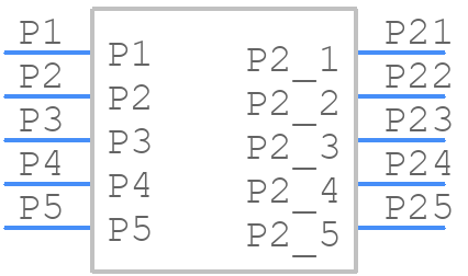 IP5-02-05.0-L-S-1-TR - SAMTEC - PCB symbol