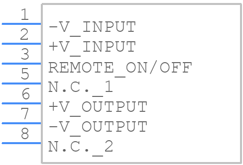 IP1205SA - XP POWER - PCB symbol