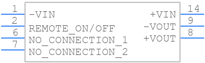 ISB0124S15 - XP POWER - PCB symbol