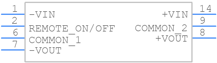 ISB0148D12 - XP POWER - PCB symbol