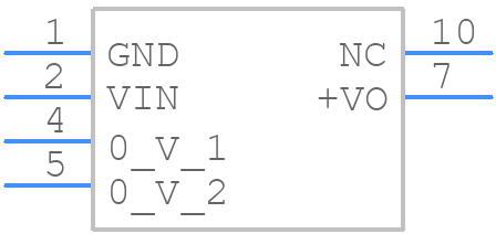 ISW2412A - XP POWER - PCB symbol
