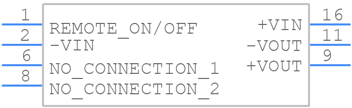 ISX0648S05 - XP POWER - PCB symbol