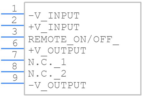 IT2412SA - XP POWER - PCB symbol