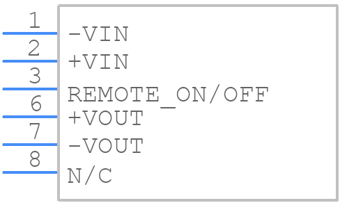 ITQ2403SA-H - XP POWER - PCB symbol