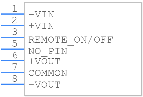ITQ2405S-H - XP POWER - PCB symbol