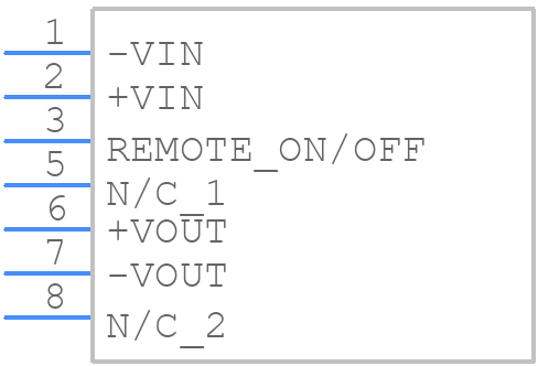 ITQ4812SA - XP POWER - PCB symbol