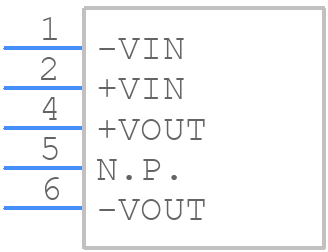 ITW2415SA - XP POWER - PCB symbol