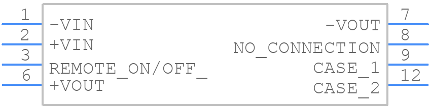 ITZ0924S09 - XP POWER - PCB symbol