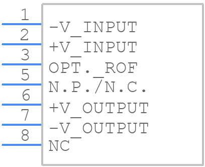 IU1212SA - XP POWER - PCB symbol