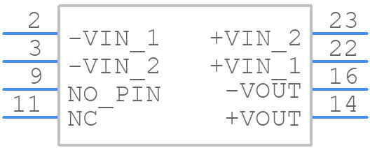 JCD0412S05 - XP POWER - PCB symbol