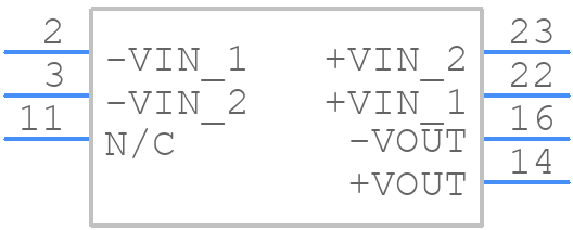 JCE0624S24 - XP POWER - PCB symbol