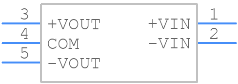 JCH1024D15 - XP POWER - PCB symbol