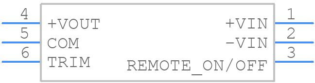 JCK4012S15 - XP POWER - PCB symbol