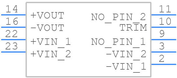 JHL0612S05 - XP POWER - PCB symbol