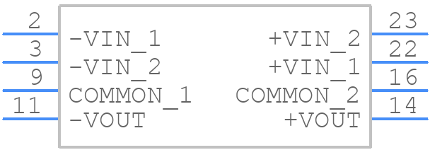 JTE0624D24 - XP POWER - PCB symbol