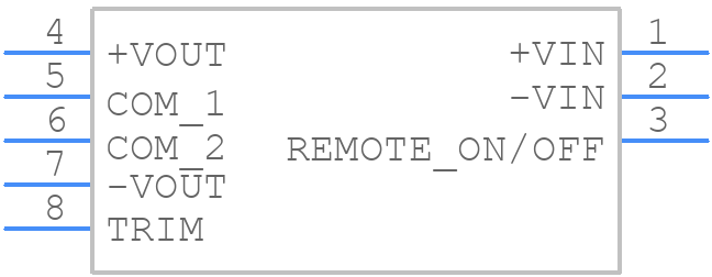 JTL4024D15 - XP POWER - PCB symbol