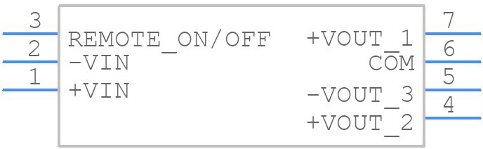RDC30110T0512 - XP POWER - PCB symbol