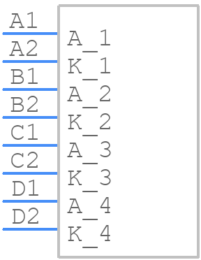 SSF-LXH400GD-1 - Lumex - PCB symbol