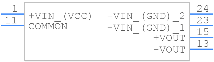 THM 3-0521 - Traco Power - PCB symbol