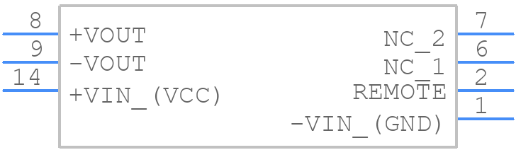 TMR 2-2411WISM - Traco Power - PCB symbol