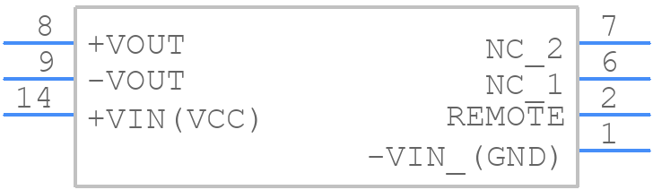 TMR 3-2412WISM - Traco Power - PCB symbol
