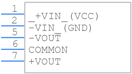 TMV 2-24159HI - Traco Power - PCB symbol