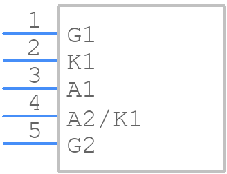 CLA40P1200FC - LITTELFUSE - PCB symbol