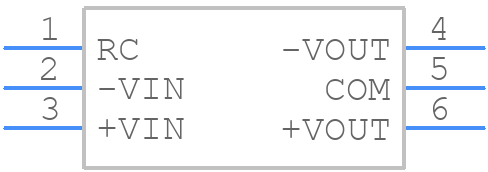 MGFW304805-R - Cosel - PCB symbol