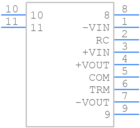 SUTW100512 - Cosel - PCB symbol