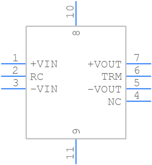 CC10-0505SF-E - TDK Lambda - PCB symbol