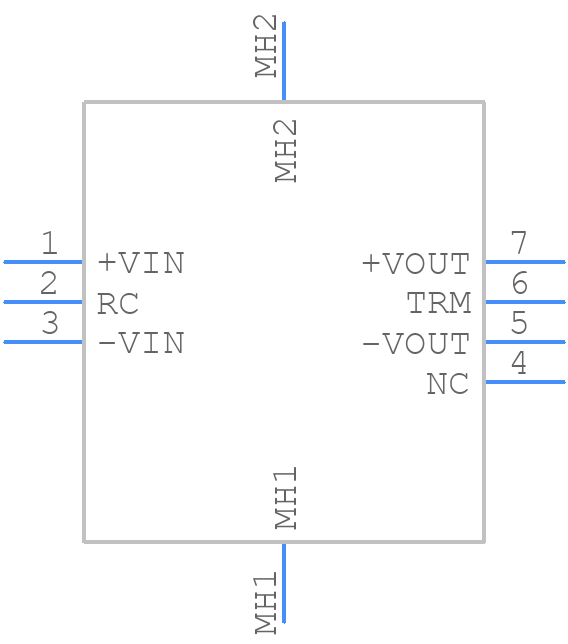 CC3-0503SF-E - TDK Lambda - PCB symbol