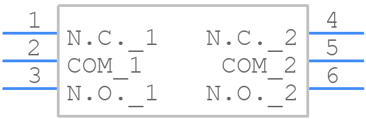 SSSS922500 - ALPS Electric - PCB symbol