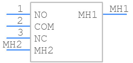 A12JV - NKK Switches - PCB symbol