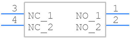 HP0315AFKP2-S - NKK Switches - PCB symbol