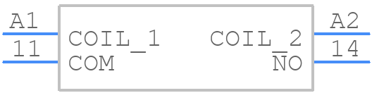 RM32N-3021-85-1012 - Relpol - PCB symbol