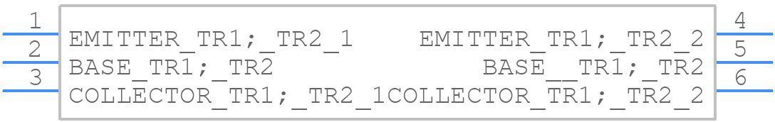 BC857BV,115 - Nexperia - PCB symbol